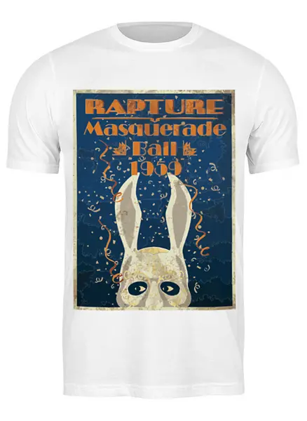 Заказать мужскую футболку в Москве. Футболка классическая Rapture masquerade ball от priceless - готовые дизайны и нанесение принтов.