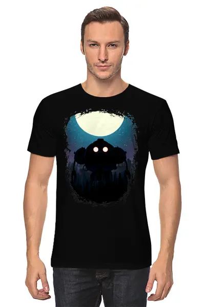 Заказать мужскую футболку в Москве. Футболка классическая Aliens от oneredfoxstore@gmail.com - готовые дизайны и нанесение принтов.
