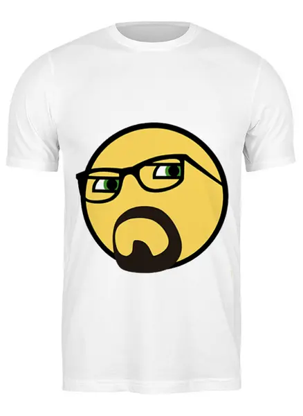 Заказать мужскую футболку в Москве. Футболка классическая Gordon Freeman от YellowCloverShop - готовые дизайны и нанесение принтов.