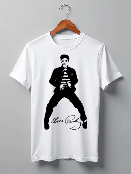 Заказать мужскую футболку в Москве. Футболка классическая CitySwag Elvis от cityswag - готовые дизайны и нанесение принтов.