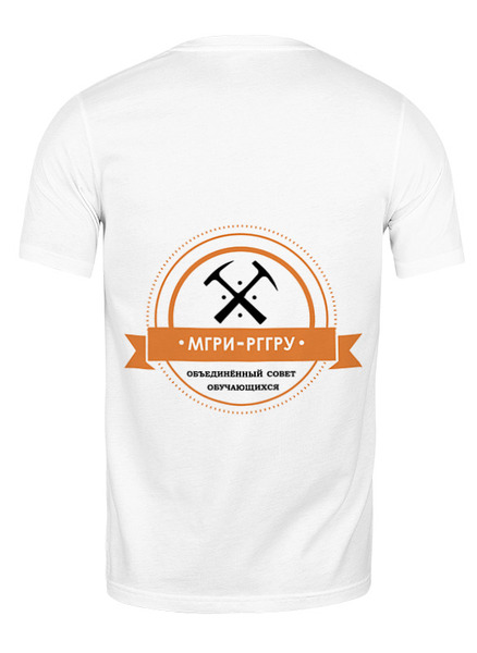 Заказать мужскую футболку в Москве. Футболка классическая осо мгри от guberkarina298@gmail.com - готовые дизайны и нанесение принтов.