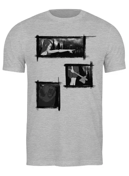 Заказать мужскую футболку в Москве. Футболка классическая Wild Soul от oneredfoxstore@gmail.com - готовые дизайны и нанесение принтов.