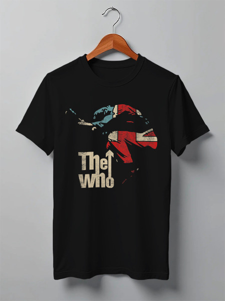 Заказать мужскую футболку в Москве. Футболка классическая The Who от geekbox - готовые дизайны и нанесение принтов.