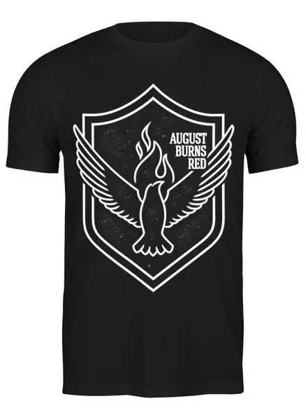 Заказать мужскую футболку в Москве. Футболка классическая August Burns Red от geekbox - готовые дизайны и нанесение принтов.