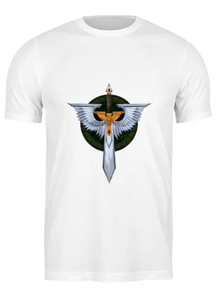 Заказать мужскую футболку в Москве. Футболка классическая Dark Angels от GeekFox  - готовые дизайны и нанесение принтов.
