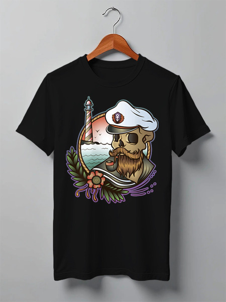 Заказать мужскую футболку в Москве. Футболка классическая Zombies от oneredfoxstore@gmail.com - готовые дизайны и нанесение принтов.