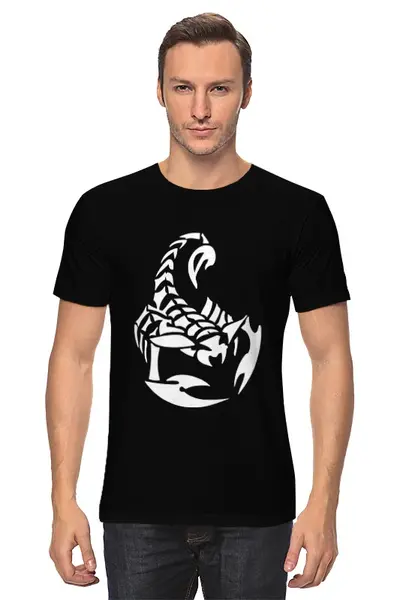 Заказать мужскую футболку в Москве. Футболка классическая Скорпионс от Printio - готовые дизайны и нанесение принтов.