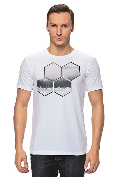 Заказать мужскую футболку в Москве. Футболка классическая Aliens от oneredfoxstore@gmail.com - готовые дизайны и нанесение принтов.