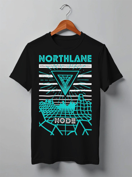 Заказать мужскую футболку в Москве. Футболка классическая Northlane от geekbox - готовые дизайны и нанесение принтов.