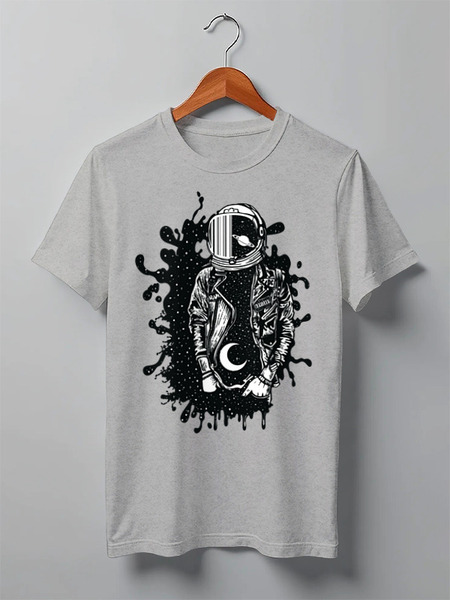 Заказать мужскую футболку в Москве. Футболка классическая Oldschool от oneredfoxstore@gmail.com - готовые дизайны и нанесение принтов.