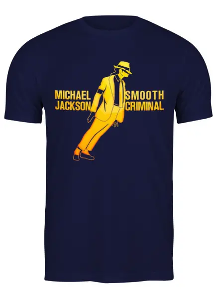 Заказать мужскую футболку в Москве. Футболка классическая ✪ Michael Jackson ✪ от balden - готовые дизайны и нанесение принтов.