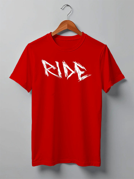 Заказать мужскую футболку в Москве. Футболка классическая Ride Or Die от oneredfoxstore@gmail.com - готовые дизайны и нанесение принтов.