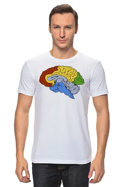 Заказать мужскую футболку в Москве. Футболка классическая Science от oneredfoxstore@gmail.com - готовые дизайны и нанесение принтов.