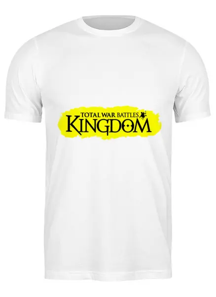 Заказать мужскую футболку в Москве. Футболка классическая Total War Battles Kingdoms от THE_NISE  - готовые дизайны и нанесение принтов.