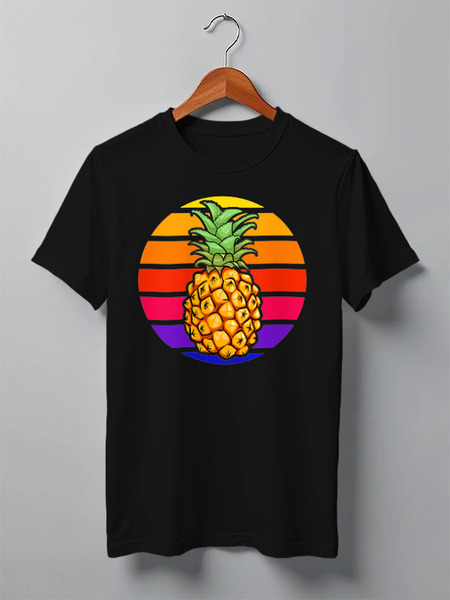 Заказать мужскую футболку в Москве. Футболка классическая ❖Pineapple❖ от balden - готовые дизайны и нанесение принтов.