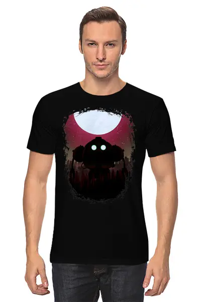 Заказать мужскую футболку в Москве. Футболка классическая Aliens от oneredfoxstore@gmail.com - готовые дизайны и нанесение принтов.