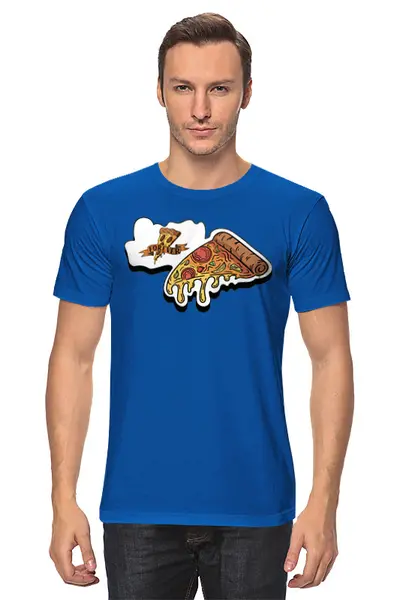 Заказать мужскую футболку в Москве. Футболка классическая Burgers от oneredfoxstore@gmail.com - готовые дизайны и нанесение принтов.