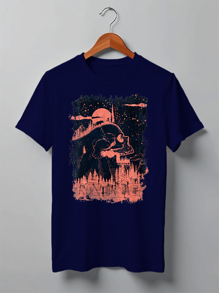 Заказать мужскую футболку в Москве. Футболка классическая Run or Die от oneredfoxstore@gmail.com - готовые дизайны и нанесение принтов.