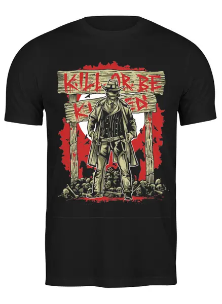 Заказать мужскую футболку в Москве. Футболка классическая Oldschool от oneredfoxstore@gmail.com - готовые дизайны и нанесение принтов.