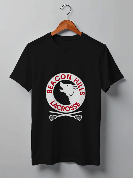 Заказать мужскую футболку в Москве. Футболка классическая Teen Wolf - beacon hills от cherdantcev - готовые дизайны и нанесение принтов.