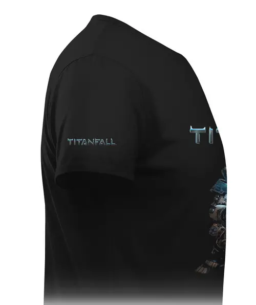 Заказать мужскую футболку в Москве. Футболка классическая TITANFALL от robus - готовые дизайны и нанесение принтов.