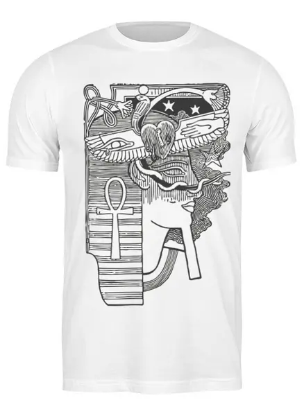 Заказать мужскую футболку в Москве. Футболка классическая Magic от oneredfoxstore@gmail.com - готовые дизайны и нанесение принтов.