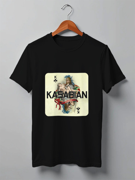 Заказать мужскую футболку в Москве. Футболка классическая Kasabian - Empire от Денис - готовые дизайны и нанесение принтов.