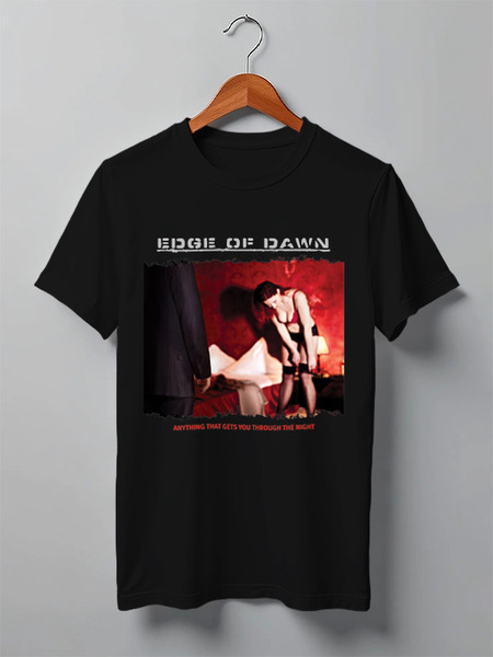 Заказать мужскую футболку в Москве. Футболка классическая Edge Of Dawn ‎\ Anything That Gets You... от OEX design - готовые дизайны и нанесение принтов.