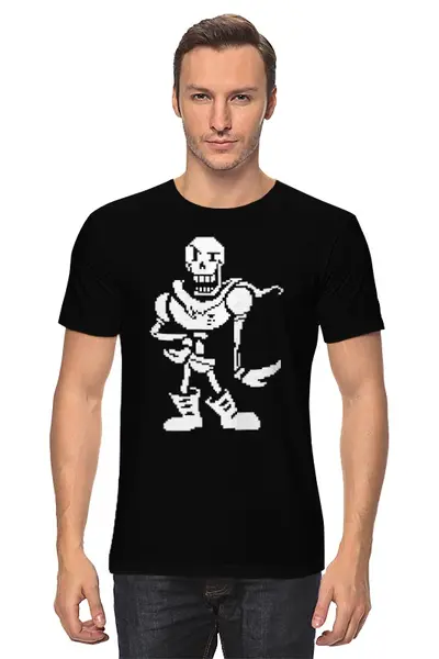 Заказать мужскую футболку в Москве. Футболка классическая Papyrus Wowie  от cherdantcev - готовые дизайны и нанесение принтов.