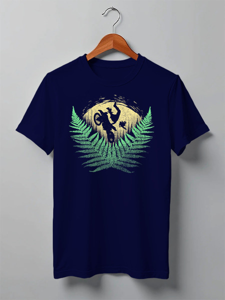 Заказать мужскую футболку в Москве. Футболка классическая Moon Riders от oneredfoxstore@gmail.com - готовые дизайны и нанесение принтов.