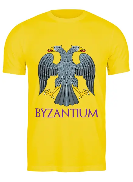 Заказать мужскую футболку в Москве. Футболка классическая Византия от Александр  - готовые дизайны и нанесение принтов.