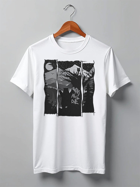 Заказать мужскую футболку в Москве. Футболка классическая Wild Graffiti от oneredfoxstore@gmail.com - готовые дизайны и нанесение принтов.
