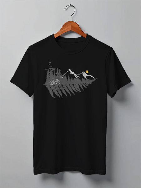 Заказать мужскую футболку в Москве. Футболка классическая Gravel Fern от oneredfoxstore@gmail.com - готовые дизайны и нанесение принтов.