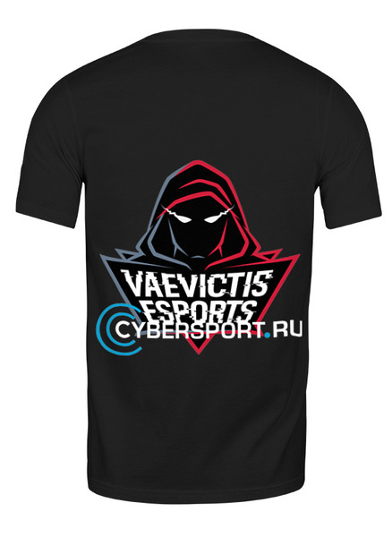 Заказать мужскую футболку в Москве. Футболка классическая VAEVICTIS ESPORTS от robus - готовые дизайны и нанесение принтов.
