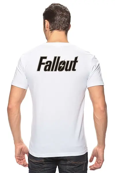 Заказать мужскую футболку в Москве. Футболка классическая Fallout от Leichenwagen - готовые дизайны и нанесение принтов.