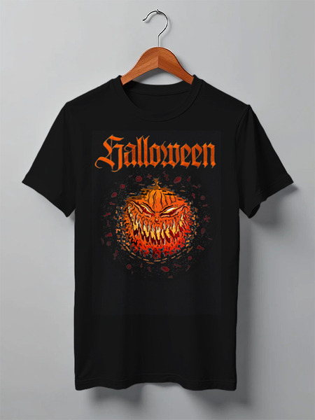 Заказать мужскую футболку в Москве. Футболка классическая Halloween от Leichenwagen - готовые дизайны и нанесение принтов.
