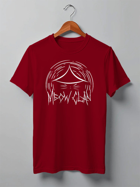 Заказать мужскую футболку в Москве. Футболка классическая Meow-Tang Clan от oneredfoxstore@gmail.com - готовые дизайны и нанесение принтов.