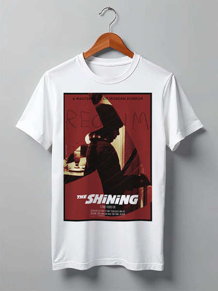 Заказать мужскую футболку в Москве. Футболка классическая Сияние / The Shining от kino.printio.ru - готовые дизайны и нанесение принтов.