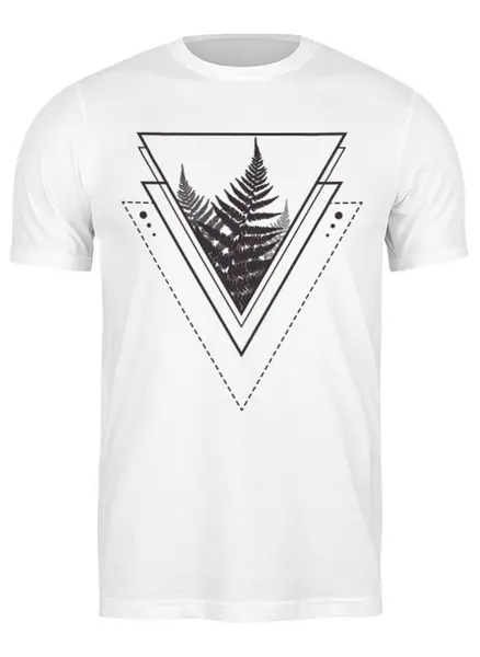 Заказать мужскую футболку в Москве. Футболка классическая Forest от oneredfoxstore@gmail.com - готовые дизайны и нанесение принтов.