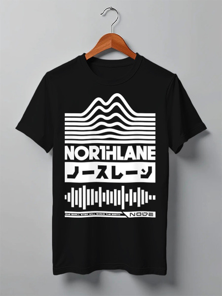 Заказать мужскую футболку в Москве. Футболка классическая Northlane от geekbox - готовые дизайны и нанесение принтов.
