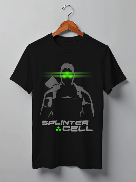 Заказать мужскую футболку в Москве. Футболка классическая Splinter Cell от geekbox - готовые дизайны и нанесение принтов.