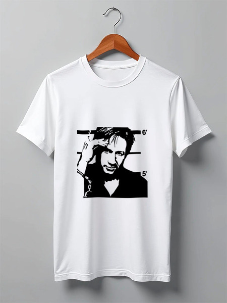 Заказать мужскую футболку в Москве. Футболка классическая Hank Moody (Хэнк Муди), Californication от Easy-store - готовые дизайны и нанесение принтов.