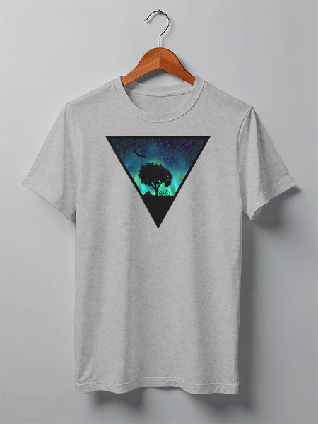 Заказать мужскую футболку в Москве. Футболка классическая Gravel Shine от oneredfoxstore@gmail.com - готовые дизайны и нанесение принтов.