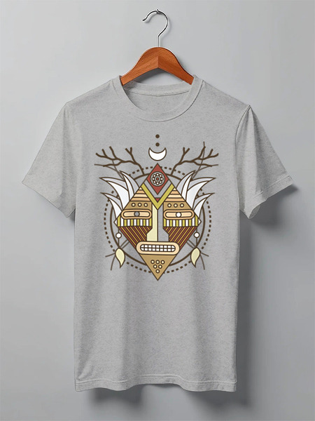 Заказать мужскую футболку в Москве. Футболка классическая Magic от oneredfoxstore@gmail.com - готовые дизайны и нанесение принтов.