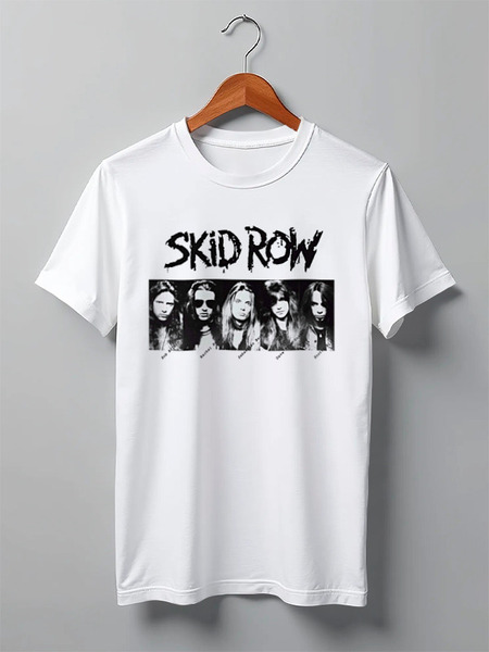 Заказать мужскую футболку в Москве. Футболка классическая Skid Row от st-glaz - готовые дизайны и нанесение принтов.