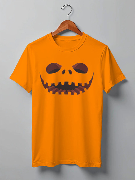 Заказать мужскую футболку в Москве. Футболка классическая HALLOWEEN (Jack) от balden - готовые дизайны и нанесение принтов.
