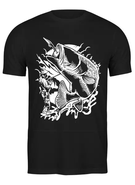 Заказать мужскую футболку в Москве. Футболка классическая Oldschool от oneredfoxstore@gmail.com - готовые дизайны и нанесение принтов.