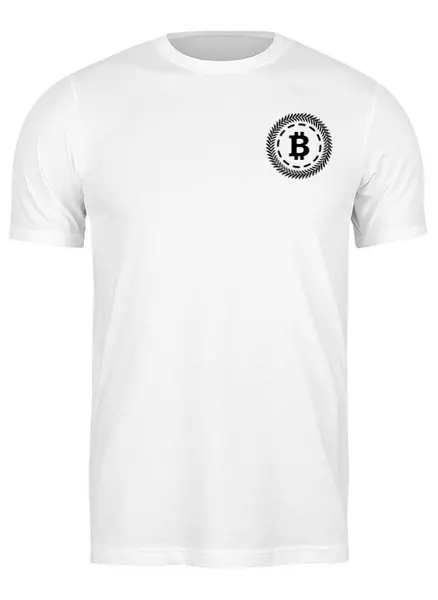 Заказать мужскую футболку в Москве. Футболка классическая Без названия от Crypto Style - готовые дизайны и нанесение принтов.