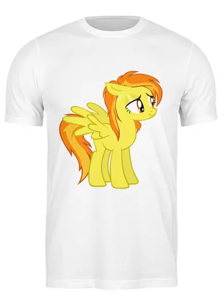 Заказать мужскую футболку в Москве. Футболка классическая pony от Oktavi - готовые дизайны и нанесение принтов.