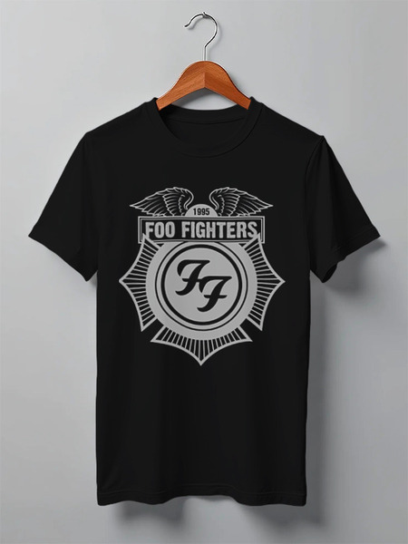 Заказать мужскую футболку в Москве. Футболка классическая  Foo Fighters от geekbox - готовые дизайны и нанесение принтов.